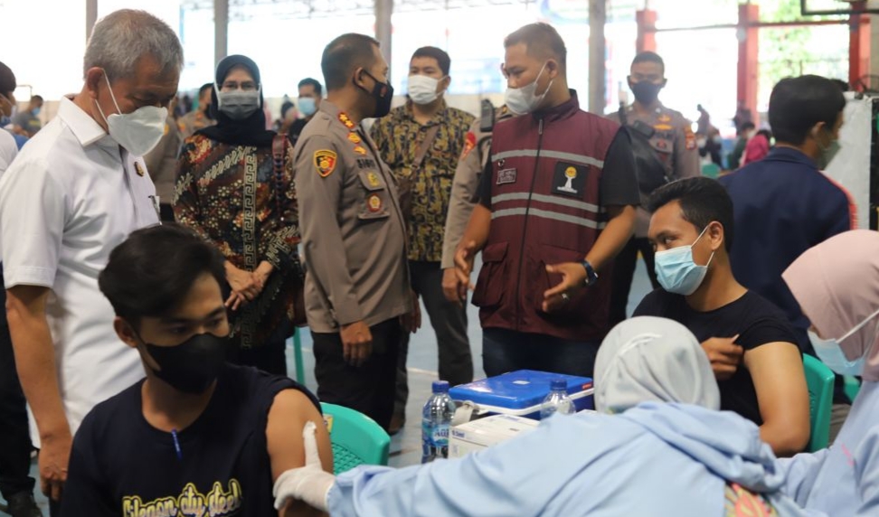 Hipmi Banten Apresiasi Gelaran Vaksinasi Hipmi Kota Cilegon