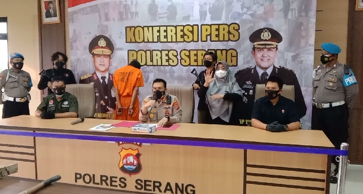 Polres Serang Pastikan Pembunuh Raman Bukan ODGJ