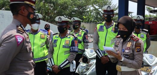 Didampingi Kasatlantas, Wakapolres Serang Sidak Kendaraan Operasional