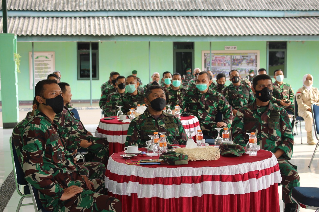 Korem 064/MY Mengikuti Upacara Hari Kesaktian Pancasila
