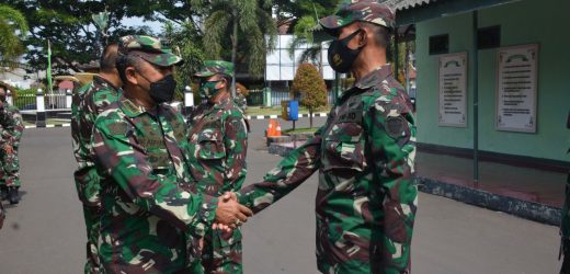 Ini Pesan Danrem 064/MY Kepada Prajurit Yang Naik Pangkat