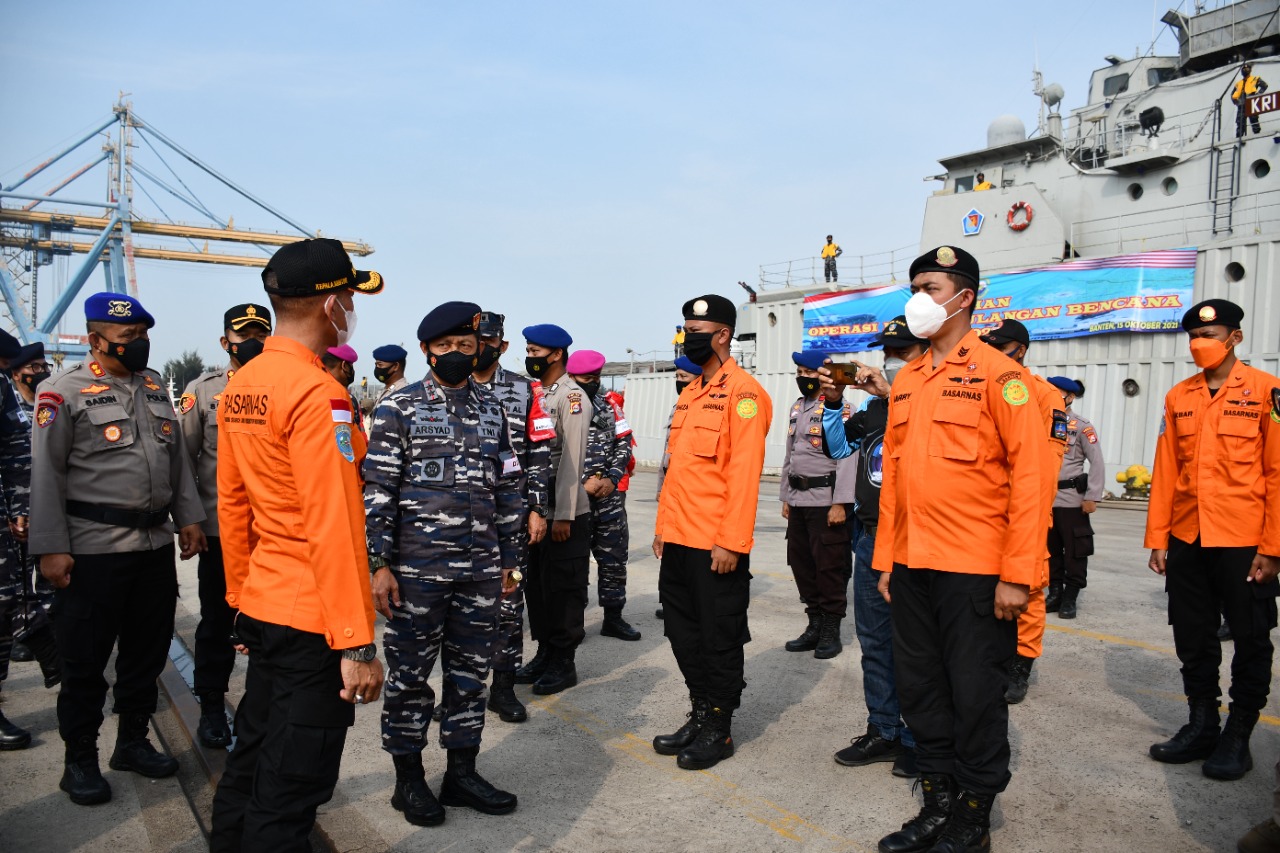 Gunung Anak Krakatau Erupsi, TNI AL Koarmada I tingkatkan Kesiapsiagaan Gelar Latihan Operasi Penanggulangan Bencana