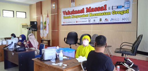 Konsisten, Paguyuban CSR Area Merak Gelar Vaksin Massal Tahap Kedua