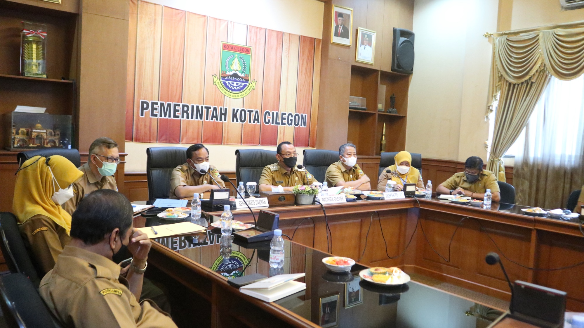 Terima BPK Provinsi Banten Via Zoom Meeting, Helldy Ingin Tahun Ini Kembali Raih WTP