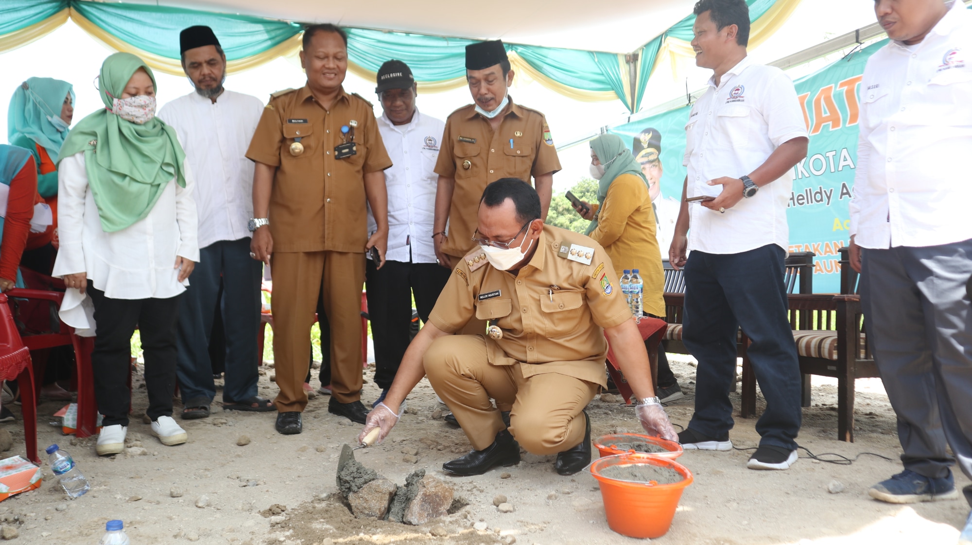 Helldy Akan Maksimal Dalam Membangun Infrastruktur Untuk Masyarakat