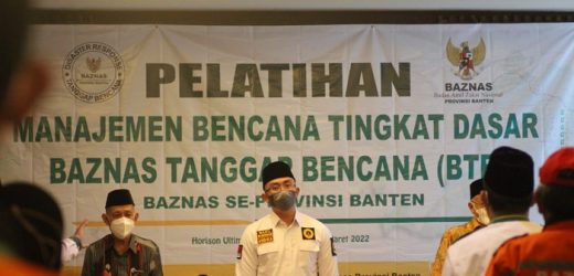 Buka Latsar BTB Banten, Wagub Andika: Hadapi Potensi Bencana dengan Perkuat Mitigasi