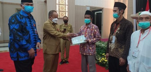 Asda III Pemprov Banten : Sertipikat Menjadikan Kepastian Pengelolaan Tanah Wakaf