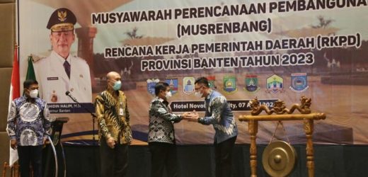 Buka Musrenbang, Wagub Banten Bersyukur Ekonomi Tumbuh Positif di Tengah Pandemi