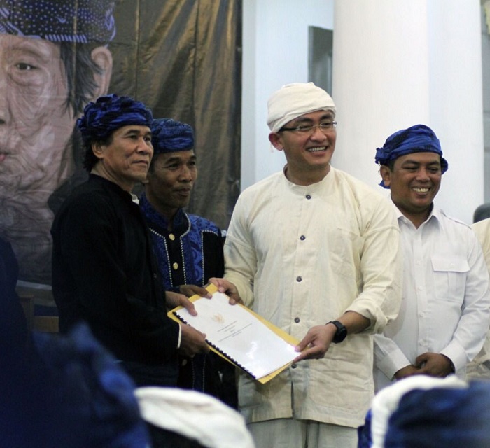 Serahkan Perda Desa Adat di Seba Baduy, Wagub Andika: Janji Telah Kami Tunaikan