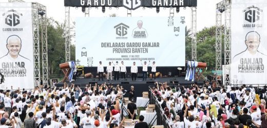 Tak Terbendung, Lautan Cinta Rakyat Banten Dukung Ganjar Pranowo Presiden 2024