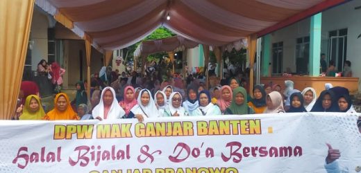Do’akan Ganjar Jadi RI 1, Emak-emak Banten Kepincut Upaya Antikorupsi di Jateng