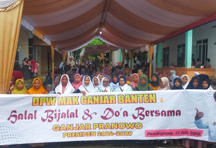 Do’akan Ganjar Jadi RI 1, Emak-emak Banten Kepincut Upaya Antikorupsi di Jateng