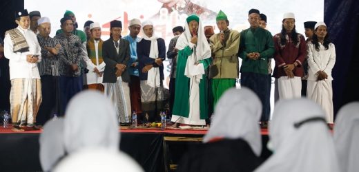 Ribuan Santri Banten, Do’akan Ganjar Jadi RI 1