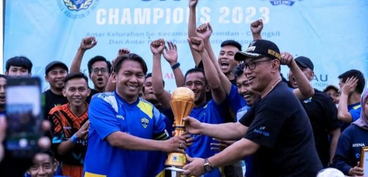 Berlangsung Sukses, Walikota Cilegon Apresiasi Turnamen Citra Champion 2023