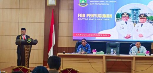 Wujudkan Satu Data, Diskominfo Cilegon Gelar FGD Penyusunan Data Statistik Lintas Sektoral