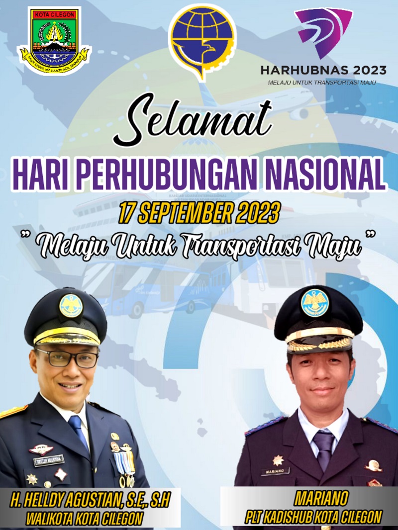 Ucapan Hari Perhubungan Nasional Dari Dishub Kota Cilegon