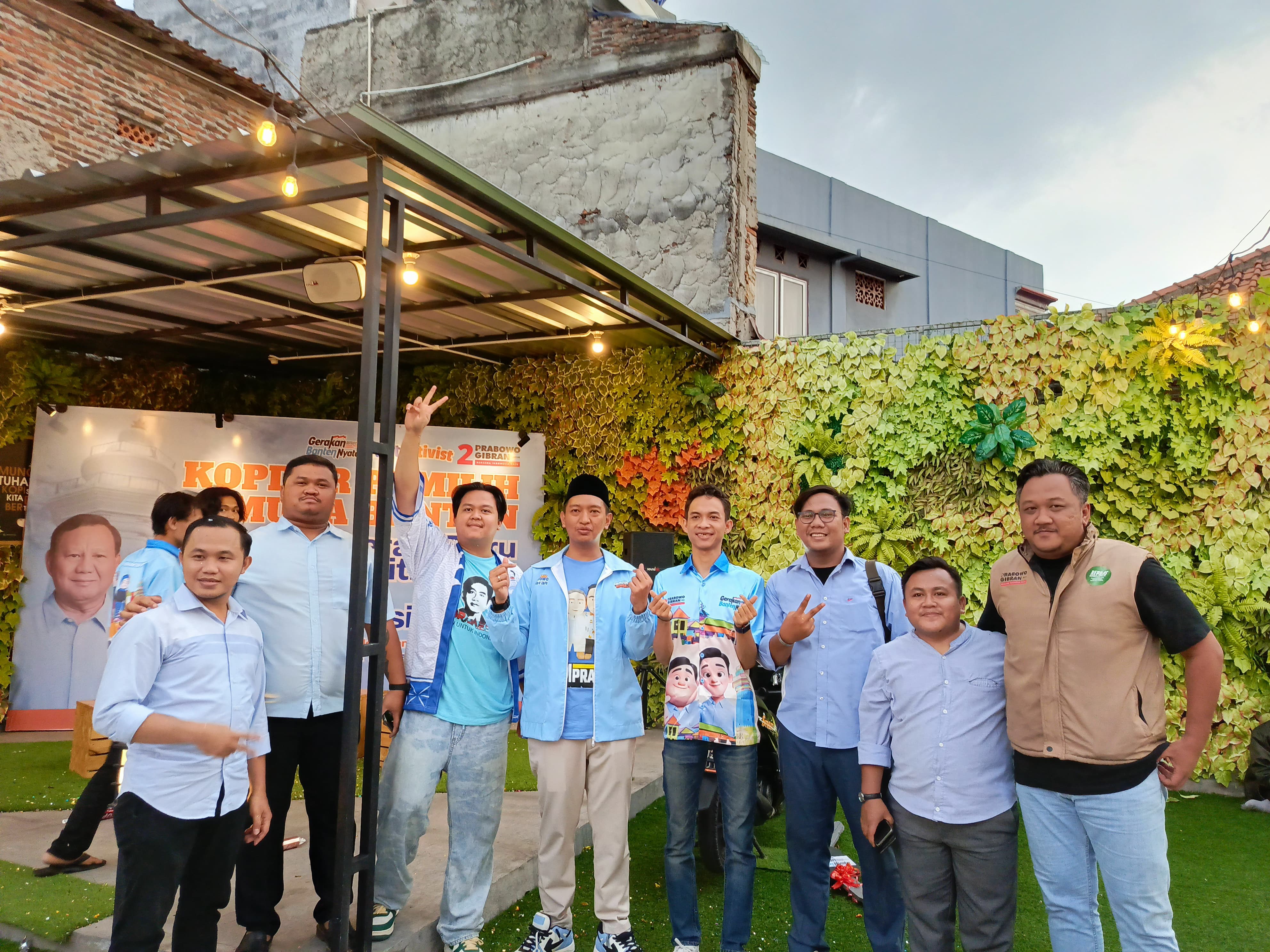Kopdar Pemilih Muda Banten, kolaborasi GBN dengan Aktivis Fanta Dihadiri Ratusan Kaum Milenial dan Gen Z