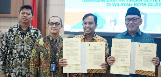 Soal Lahan SUTET, PLN UIT JBB Teken MoU Dengan Pemkot Cilegon