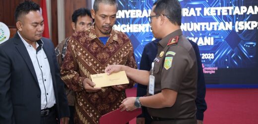Terima Surat Ketetapan Penghentian Penuntutan, Kajati Banten: Muhyani Bersih Dari Status Tersangka