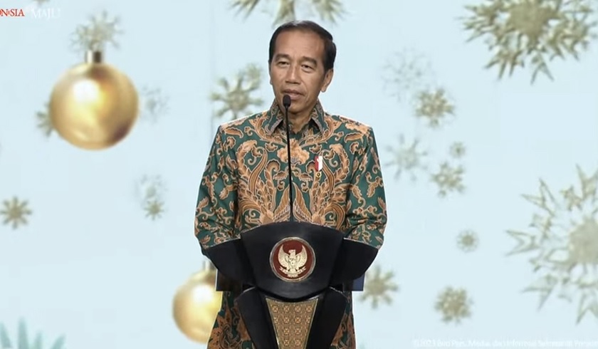 Presiden Jokowi Ajak Umat Kristiani Jaga Persatuan Jelang Pemilu 2024