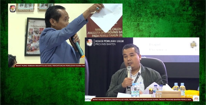Debat Panas Pleno KPU Banten Hari Terakhir, Udin Saparudin: Hati-hati Memainkan Kebohongan di Banten Bisa Kawalat!