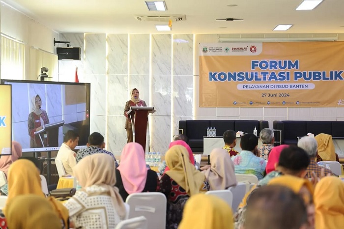Menuju Layanan Prima, RSUD Banten Gelar Konsultasi Publik