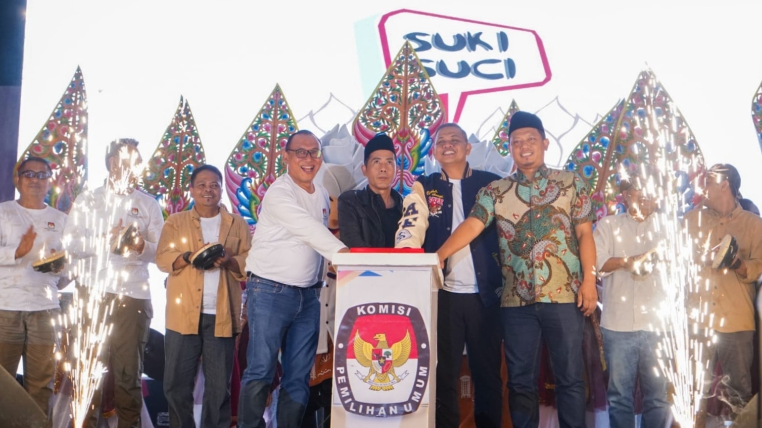 KPU Cilegon Luncurkan Maskot dan Jingle Pilkada 2024