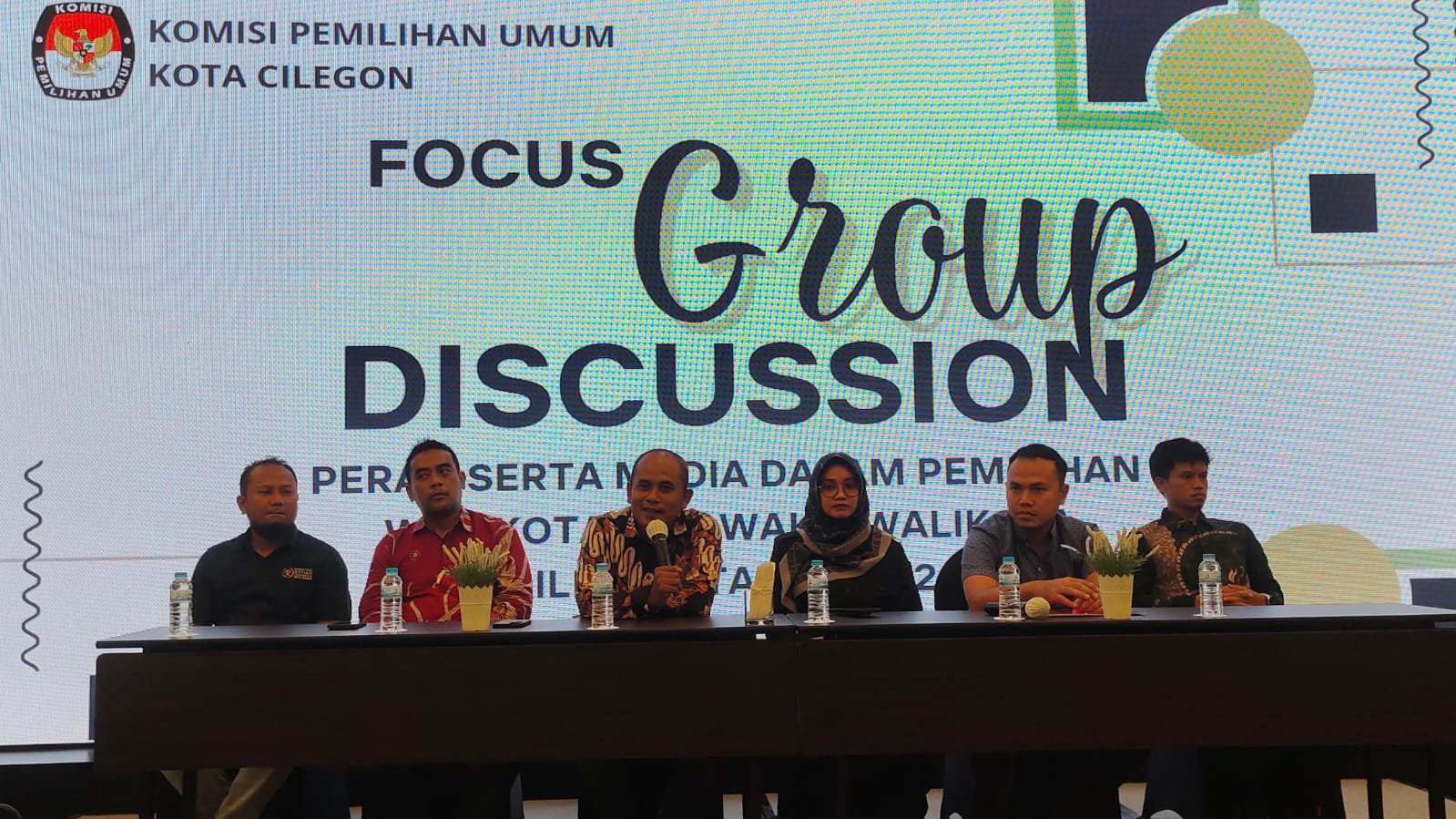 Gelar FGD, KPU Cilegon Ajak Insan Media Bantu Sukseskan Pilkada 2024