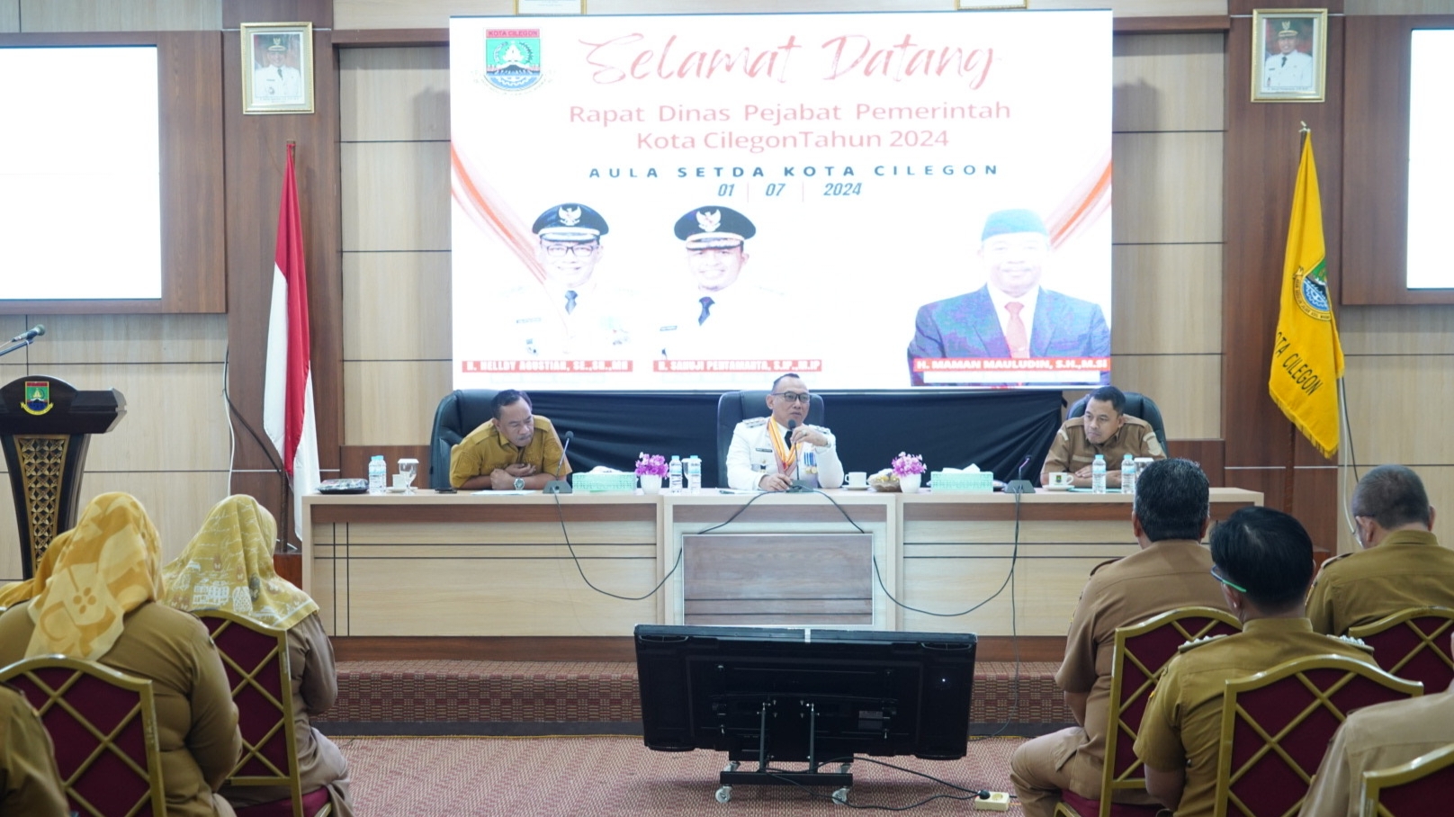 Kumpulkan Kepala OPD, Helldy Minta Jajarannya Tingkatkan Kinerja