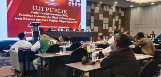KPU Cilegon Lakukan Uji Publik DPS Pilkada 2024