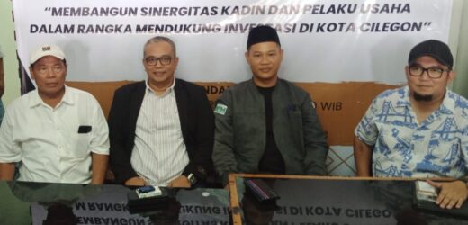 Mukota VI Kadin Cilegon, Andi Jempol Daftar Calon Ketua