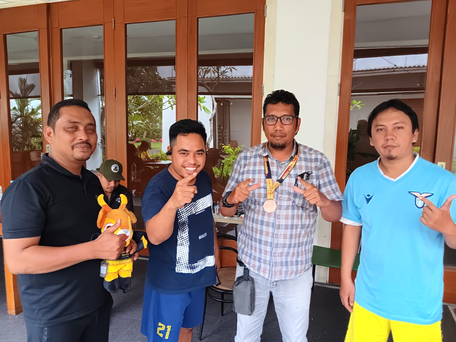 Porwanas  XIV Kalsel PWI Banten Raih Perunggu