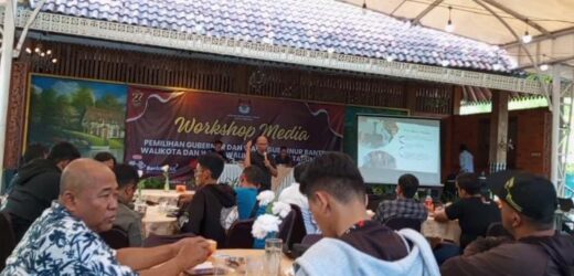 Workshop Optimalisasi Penggunaan Media Sosial, KPU Kota Serang: Targetkan Partisipasi Masyarakat 80 Persen