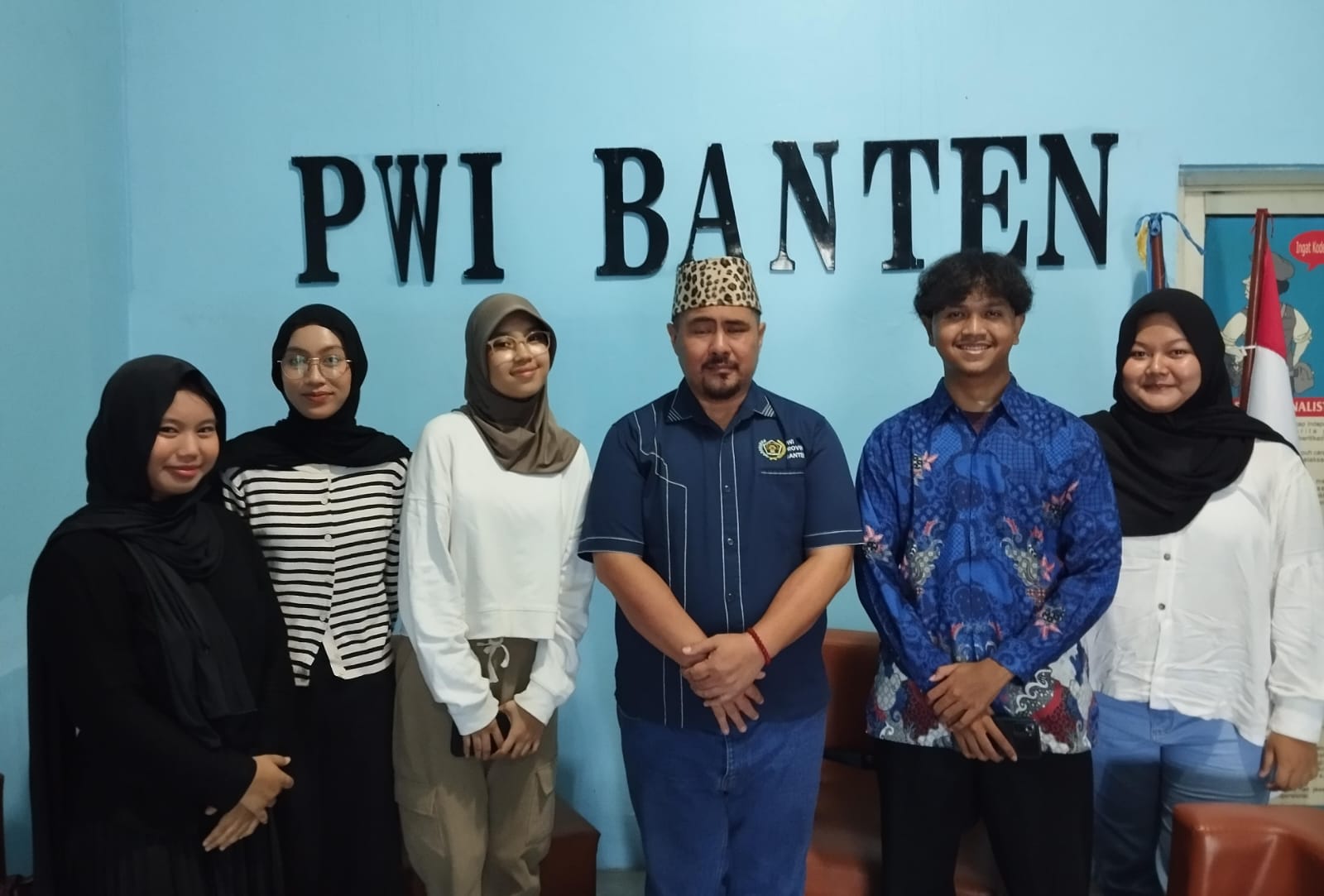 Mahasiswa Untirta Lakukan Konsultasi Media ke PWI Banten