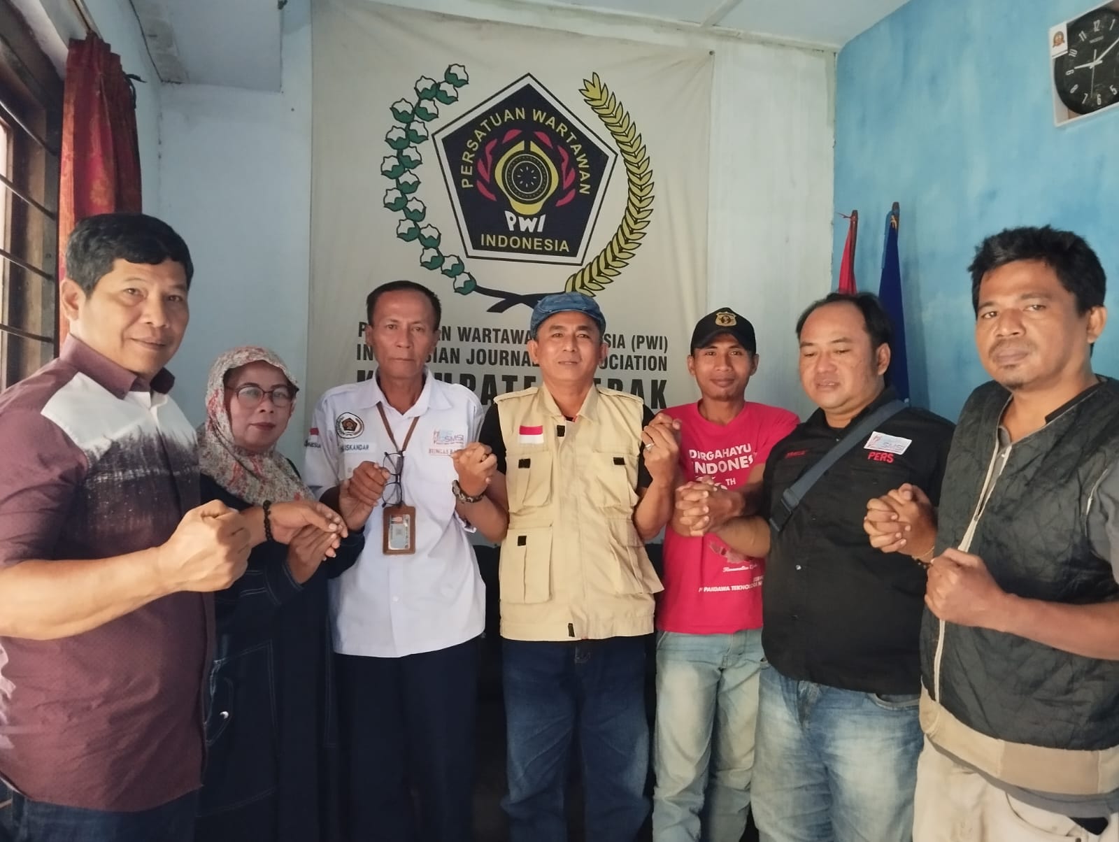 PWI Lebak Solid Dukung PWI Banten Dibawah Ketua Rian Nopandra