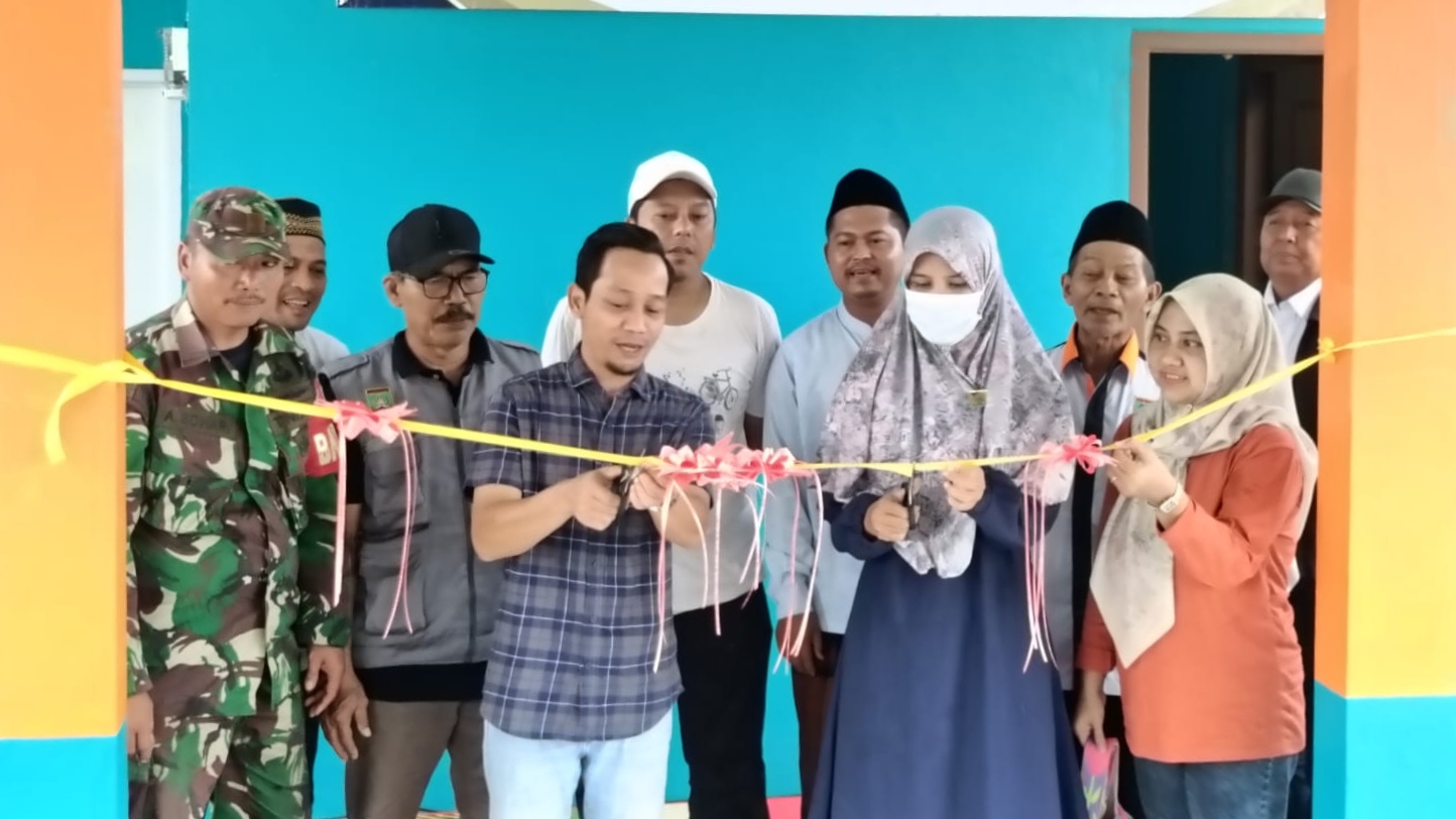 Melalui Program Salira, Pokmas Kebon Dalem Resmikan Gedung Posyandu di Perumahan Metro Cilegon