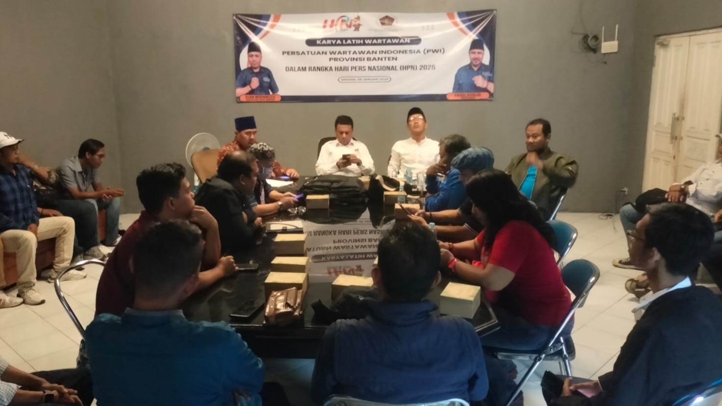 Sambut HPN 2025, PWI Banten Gelar Karya Latih Wartawan