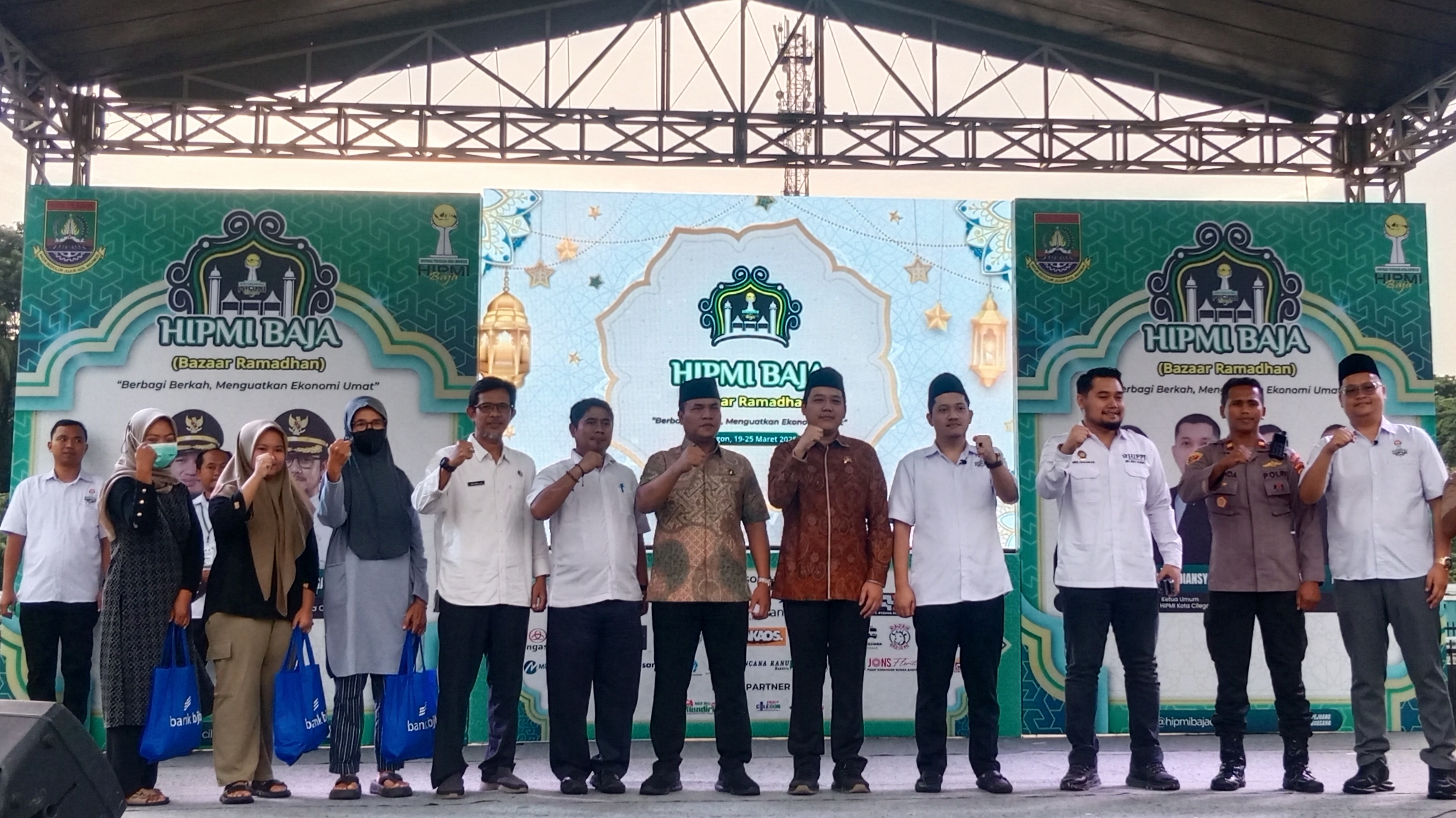 Dorong Pertumbuhan UMKM Lokal, HIPMI Baja Cilegon Gelar Bazar Ramadhan 1446 H