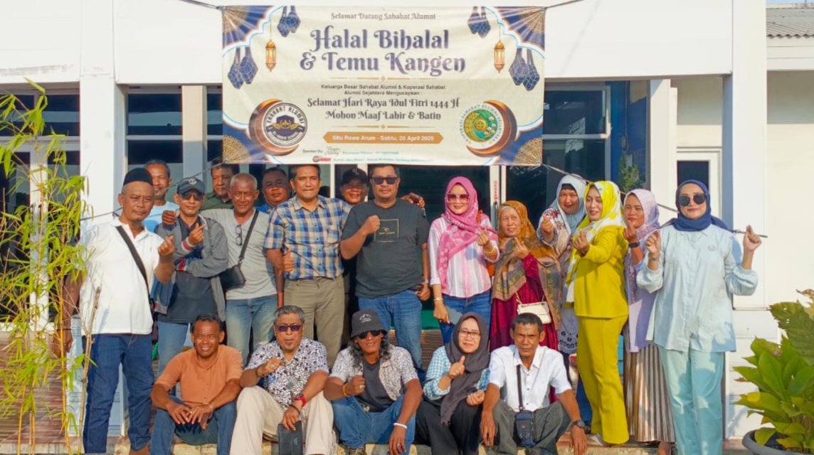 Pererat Silaturahmi, Alumni SMP Al Hadid Angkatan 92 Gelar Halal Bihalal dan Temu Kangen