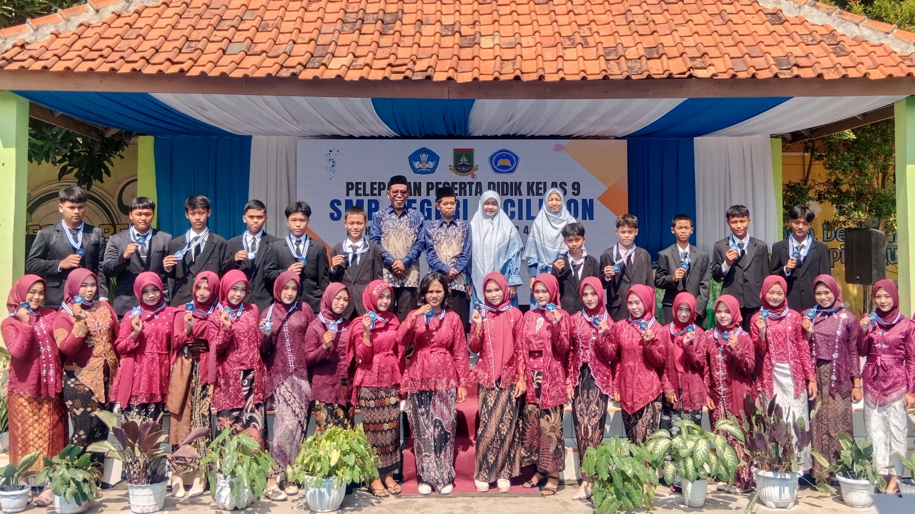 SMPN 6 Cilegon Lepas 257 Siswa Dengan Prestasi Gemilang