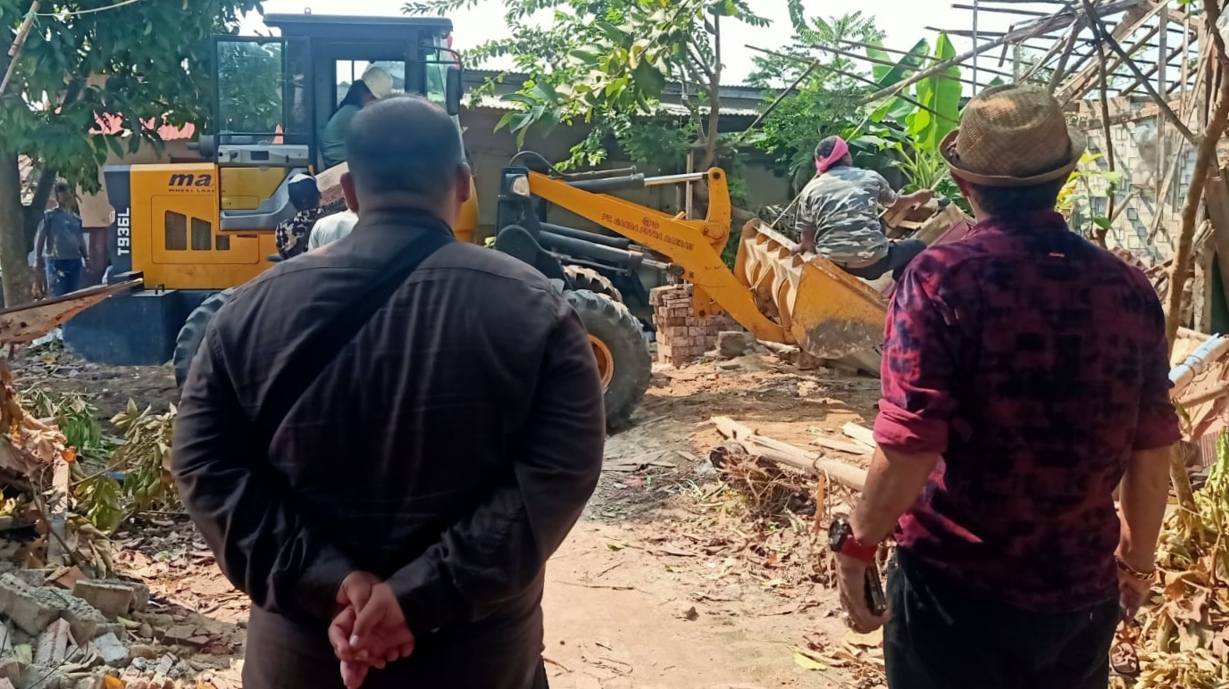 Pembongkaran Lapak Sukmajaya, Abah Jen: Pastikan Tahap Kedua Selesai Pekan Ini