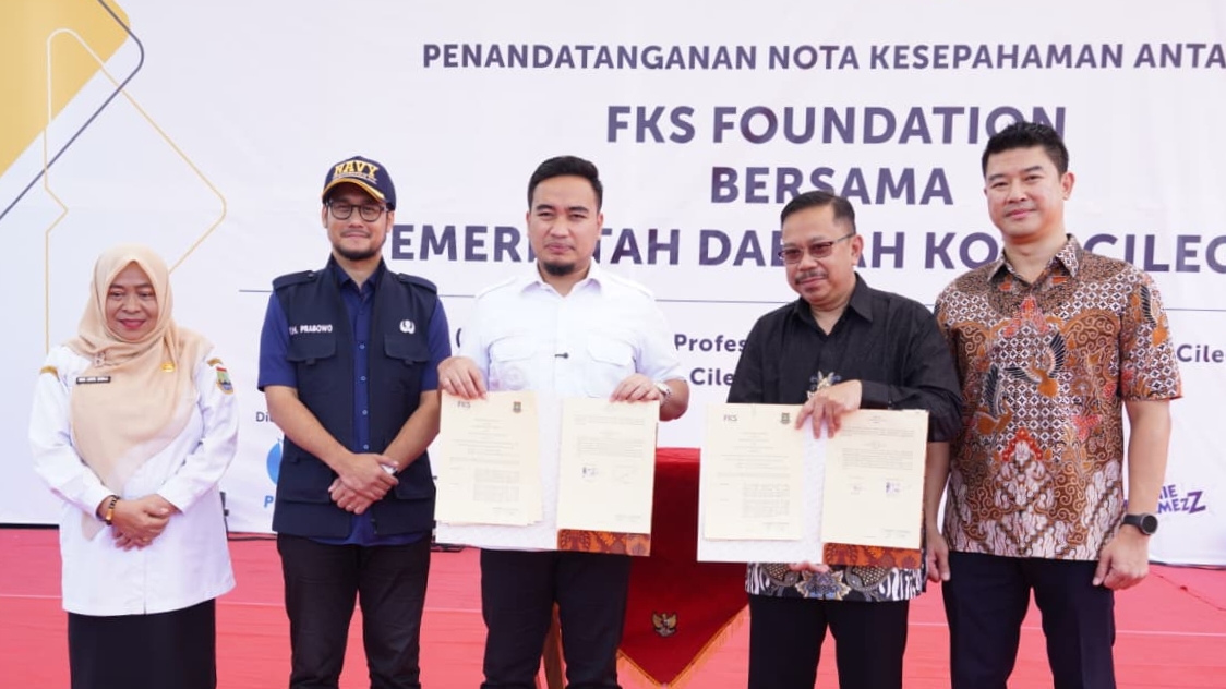 Pemkot Cilegon dan FKS Foundation Teken MoU Program Terang Cilegon Tahap II