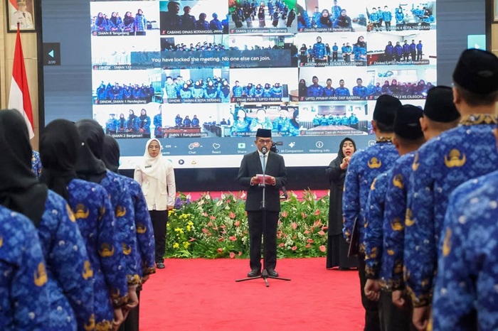 Gubernur Lantik 9709 PPPK Pemprov Banten