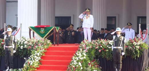 Gubernur Pimpin Upacara Peringatan HUT Ke – 80 Kemerdekaan RI Tingkat Provinsi Banten
