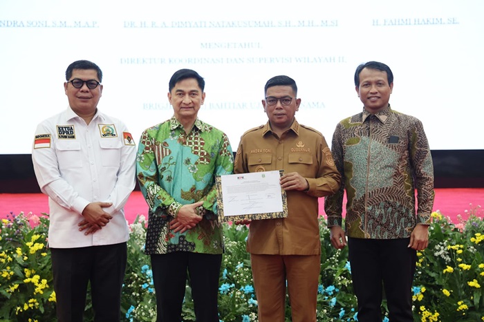 Ketua DPRD Hadiri Rakor Penguatan Sinergi Pemberantasan Korupsi Bersama KPK dan Seluruh Kepala Daerah di Banten