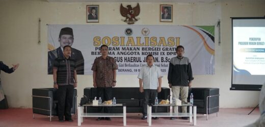 Dewan RI Sebut Banten Punya 276 SPPG, 35 Unit Diantaranya di Kabupaten Serang