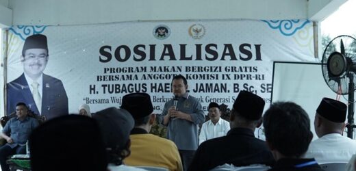 Anggota DPR RI Sosialisasikan MBG di Kabupaten Serang