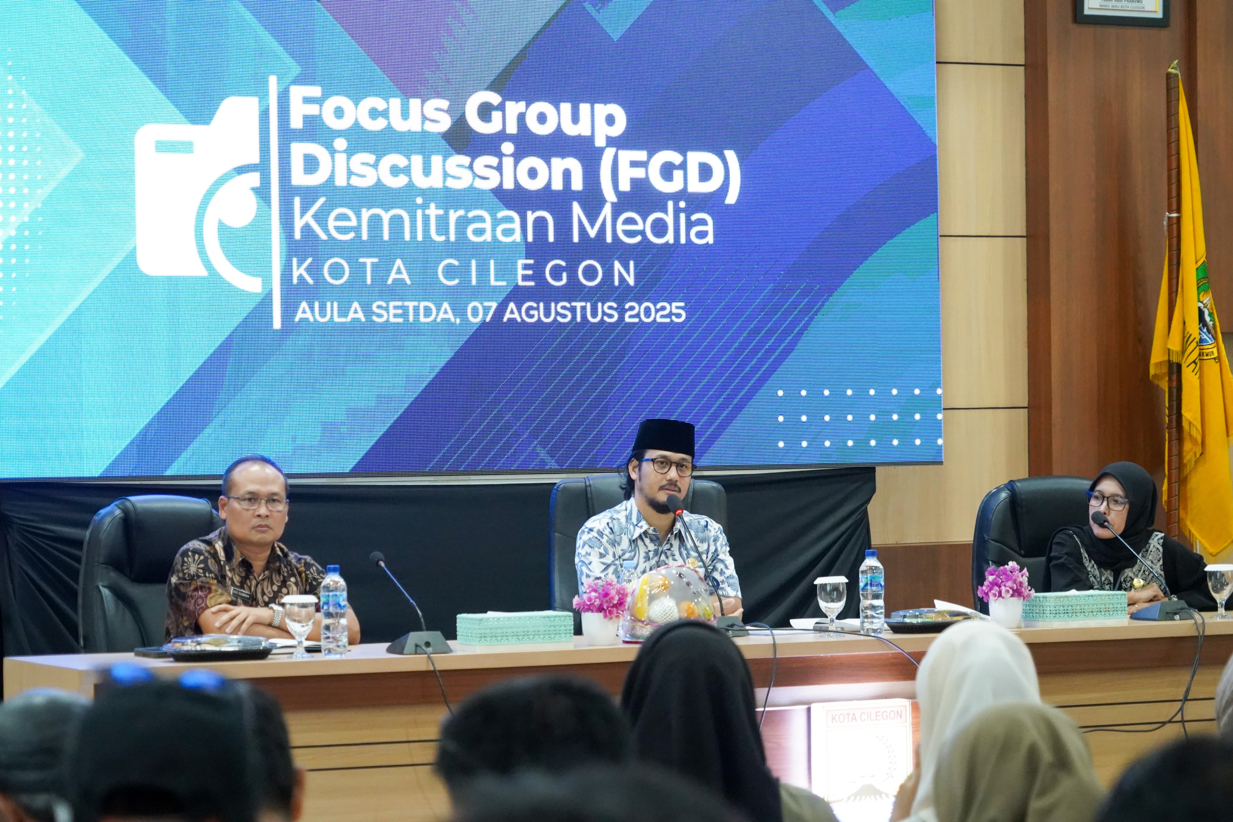 Lewat FGD, Pemkot Cilegon dan Insan Pers Sepakat Perkuat Sinergi