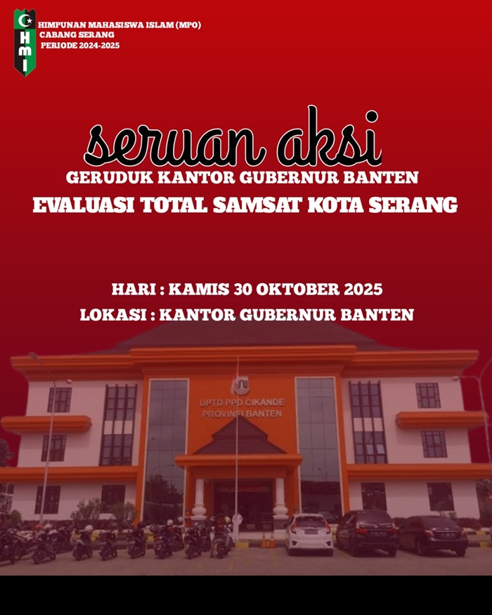 Pelayanan Buruk dan Pembatasan Layanan, HMI MPO Minta Gubernur Banten Evaluasi Total Samsat Kota Serang