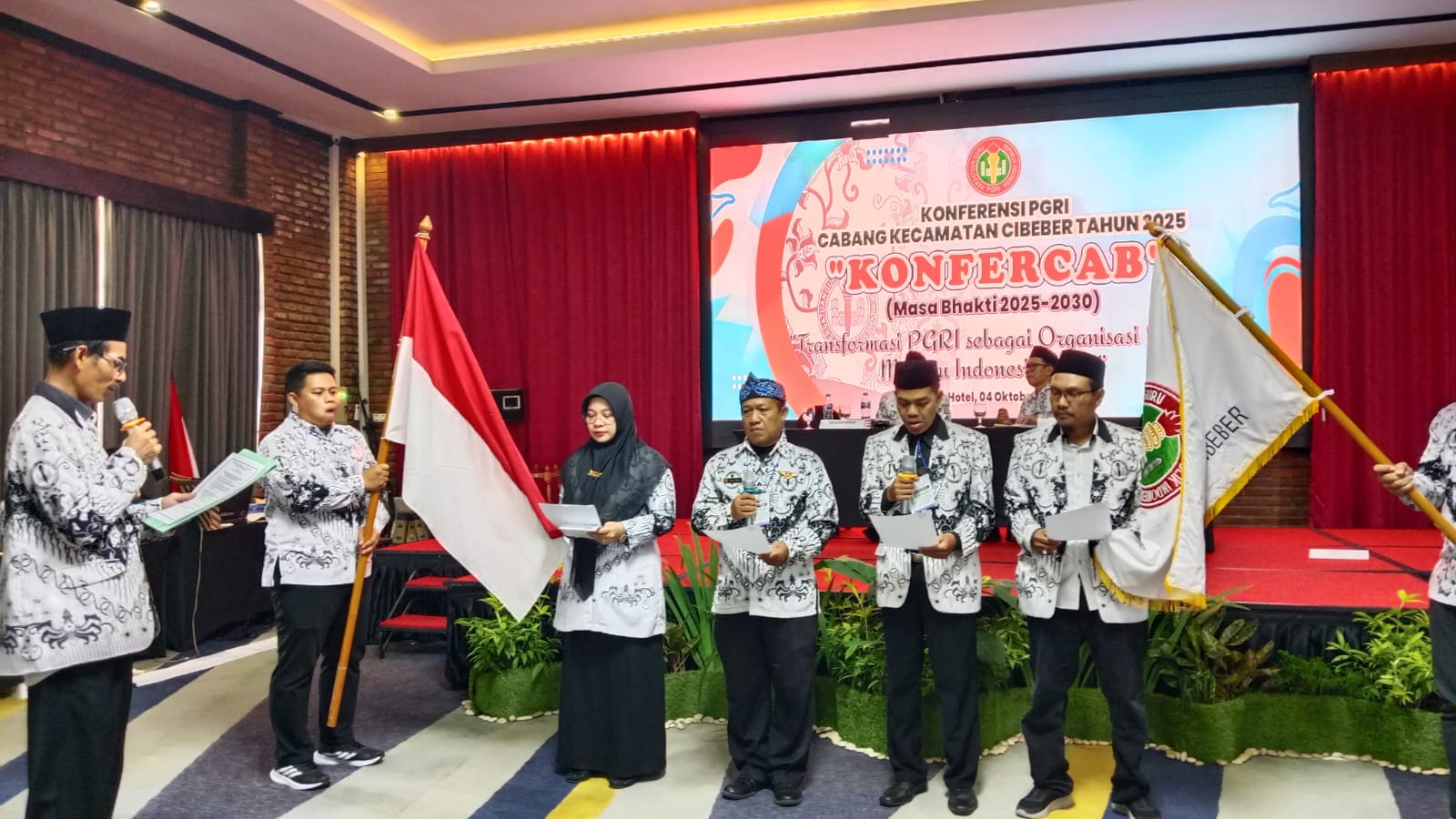 Konferencab PGRI Cibeber Digelar, Bahrudin Fokus Tingkatkan Kesejahteraan dan Kompetensi Guru